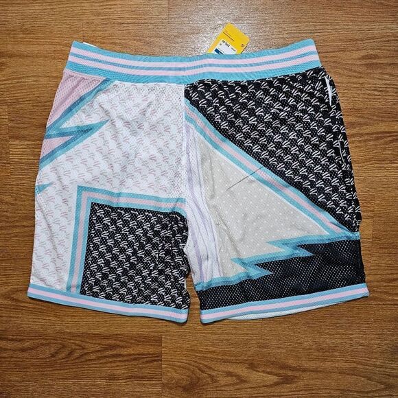 Under Armour Curry Draft Day 8" Basketball Shorts Men's XL Black White Blue Rare - Picture 6 of 13